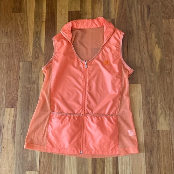 Women’s Orange Mesh Vest Size L - Picture 1 of 7